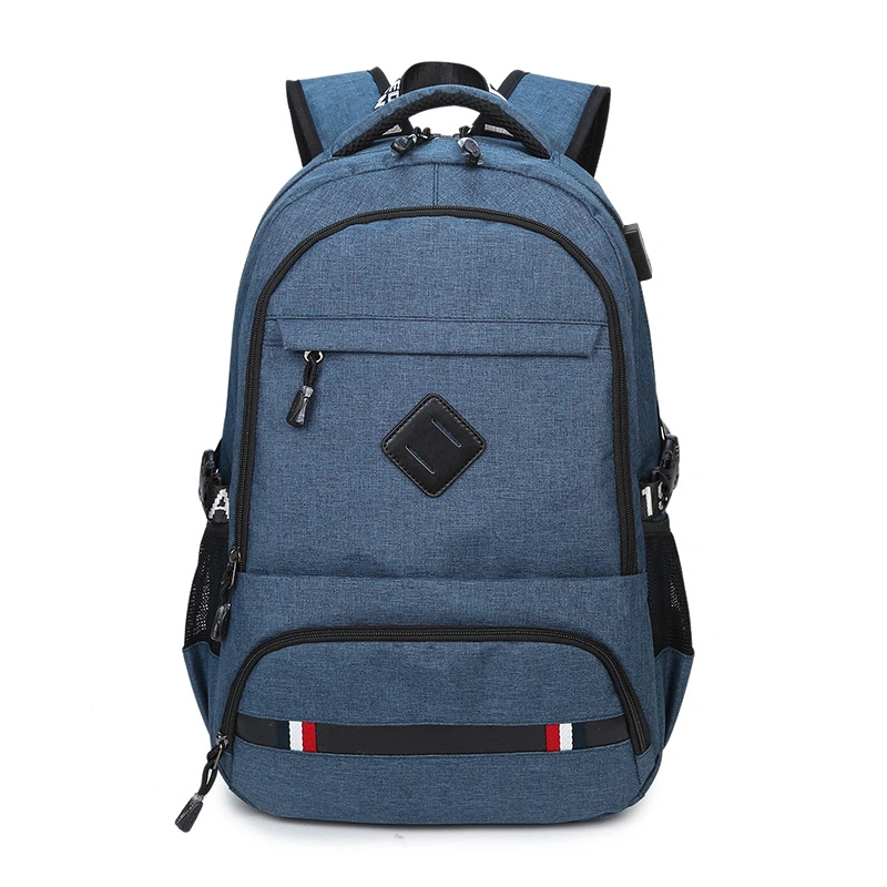 Korean Style Multifunctional USB Backpack for Men, Computer Bag for Business Trips, Leisure Backpack for Travel