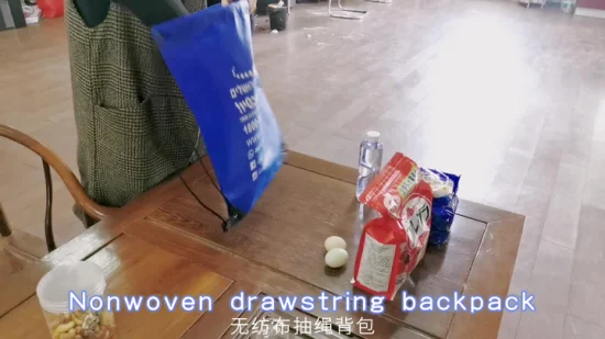 Drawstring Bag Fine Designed Non Woven Backpack